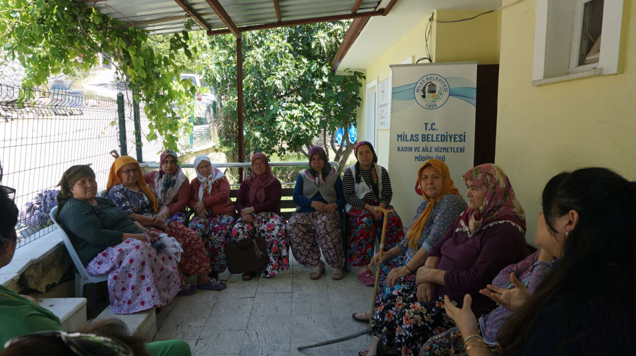 Milas Belediyesi Kadın Danışma Merkezi Hizmetlerini Mahalle Mahalle Anlatıyor 2